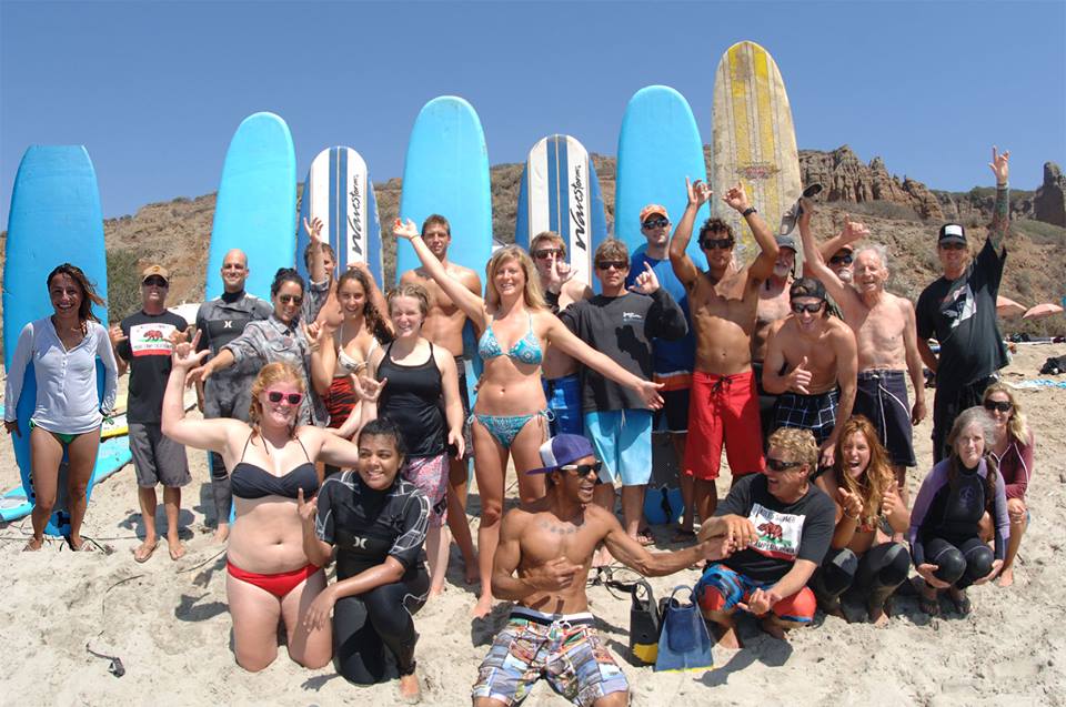 Surf School in Session